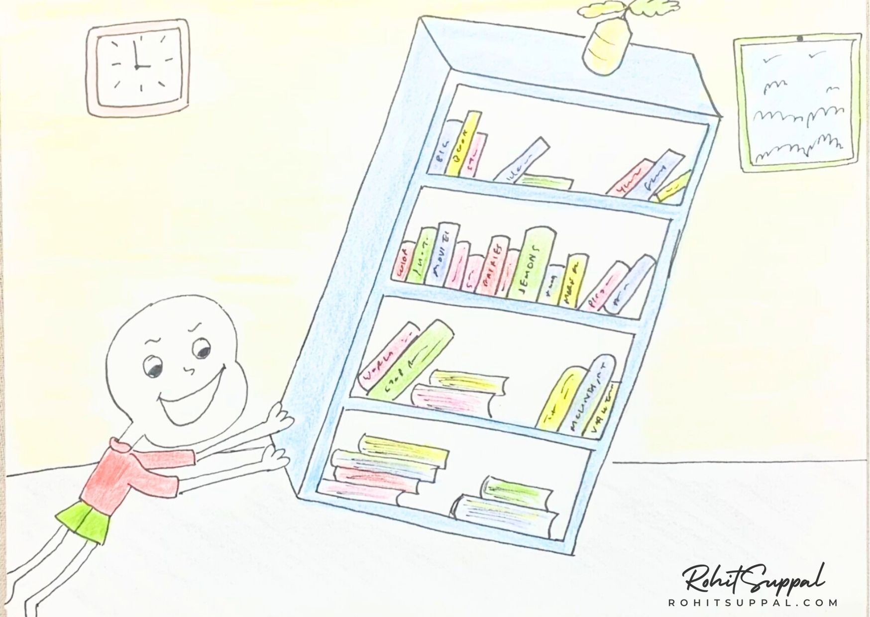 Luca does new things with books
